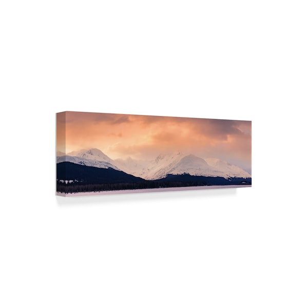 Brenda Petrella Photography Llc 'Alaskan Sky' Canvas Art,10x32